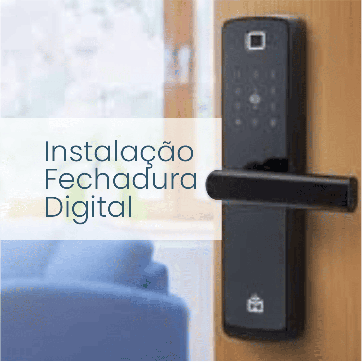 Instalador de fechadura digital